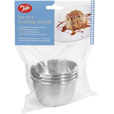 Set de 4 moules de pouding  Tala