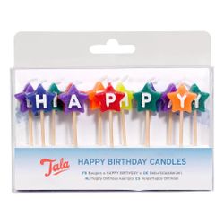 Tala Happy birthday Star candles 