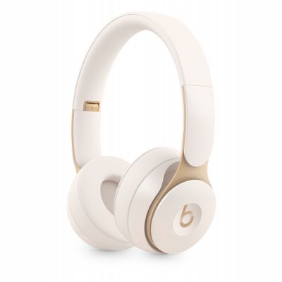 Beats Solo Pro draadloze koptelefoon met ruisonderdrukking Ivory Beats