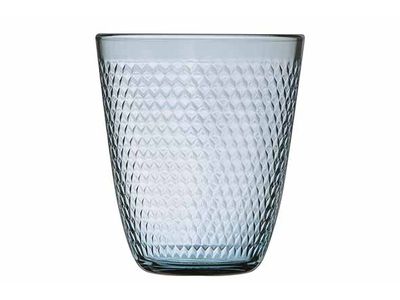 Pampille Colors Tumbler Blue 31cl Set6 D8,6xh9,7cm