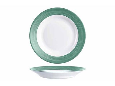 Brush Ass Creuse Set6 Vert Fonce D22,5cm 