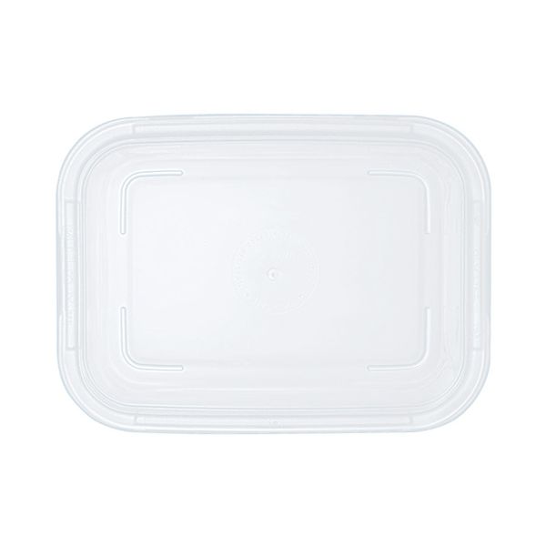 Food Box Deksel Voor 82cl Set12 18,6x13,7x1,8cm 