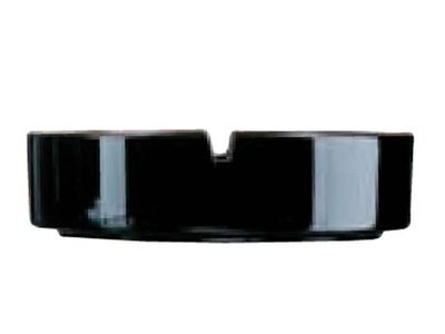 Asbak Zwart   8.5 Cm **set6 