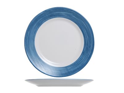 Brush Blue Jeans Bord 25cm 