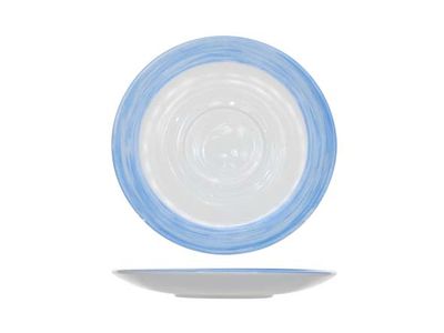 Brush Blauw Ondertas 14cm 