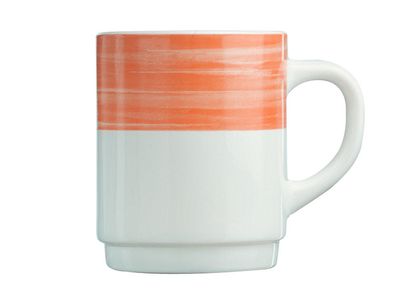 Brush Oranje Beker  25cl 