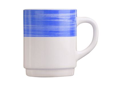 Brush Blauw Beker  25cl 