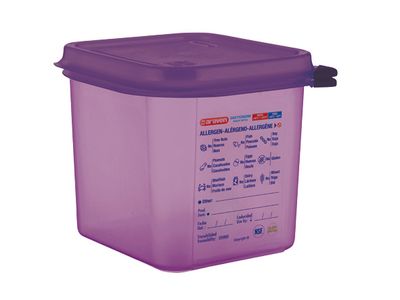 Airtight Food Cont Gn1-6 Purper 2,6l 17. 6x16,2x15cm Polypropyleen