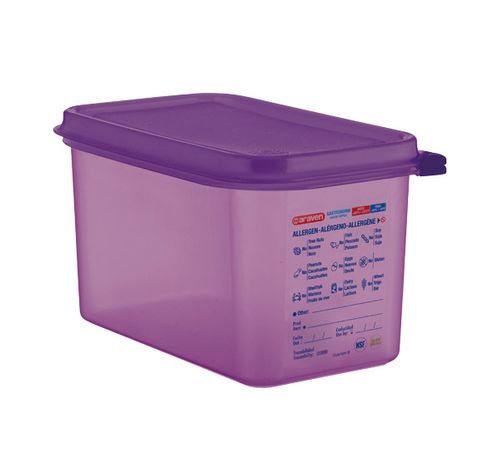 Airtight Food Cont Gn1-4 Purper 4,3l 26. 5x16.2x15cm Polypropyleen  Araven