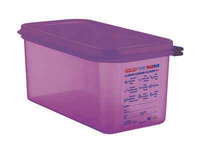 Airtight Food Cont Gn1-3 Purper 6l 32.5x 17.6x15cm Polypropyleen