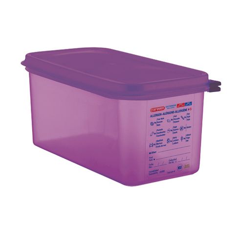 Airtight Food Cont Gn1-3 Purper 6l 32.5x 17.6x15cm Polypropyleen  Araven