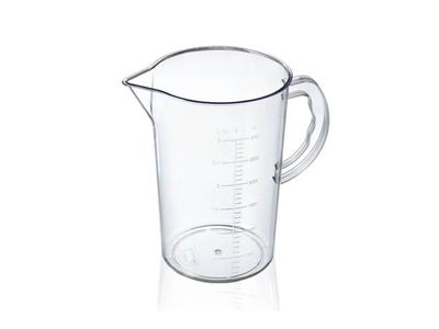Maatbeker 3l Pc Transparant D15.7x24.3cm
