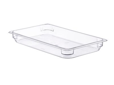 Basic Vershouddoos Gn1-1 H6,5cm 8,6l Pc Zonder Deksel - 53x32.5cm Transparant