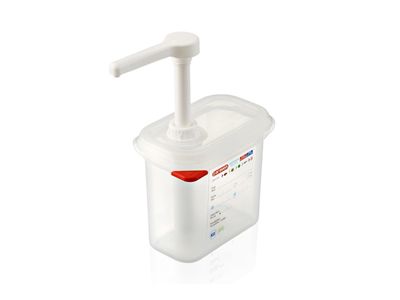 Vershouddoos Herm. Gn1-9 Met Pomp 1.5l Pp H190mm