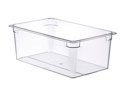 Basic Vershouddoos Gn1-1 H20cm 26.2l Pc Zonder Deksel - 53x32.5cm Transparant