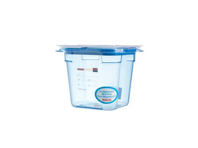 Gnbox Blauw  Gn1-6 H150mm 2.15l -deksel Airtight - Bpa Free