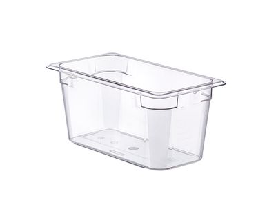 Basic Vershouddoos Gn1-3 H15cm 5.5l Pc Zonder Deksel 32.5x17.6cm Transparant