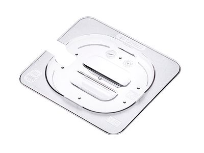 Contact Deksel Gn1-6 Met Opening Policarbonaat 17.6x16.2cm