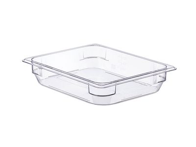 Basic Vershouddoos Gn1-2 H6.5cm 4l Pc Zonder Deksel 32.5x26.5cm Transparant