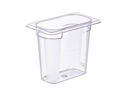 Basic Vershouddoos Gn1-9 H15cm 1.2l Pc Zonder Deksel 17.6x10.8cm Transparant