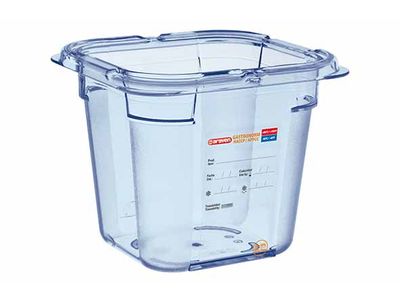 Foodbox Gn1/6 2.15l H15cm Zonder Deksel Blauw