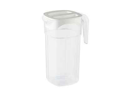 Schenkkan 1,8l Pp Stapelbaar Met Deksel 16,7x11,9xh23,3cm