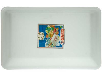 Voedselschaal Wit 5l 435x285xh80mm Wit