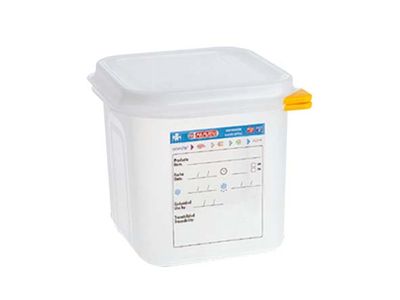 Vershouddoos Herm. Gn1-2 12,5l H20cm Polypropyleen