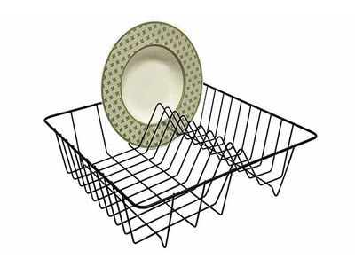 Black Globe Afdruiprek 35x35xh9,5cm Metaal