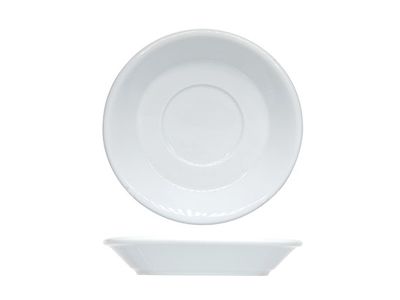 Nordika Blanc Sous-tasse D14cm Set6 