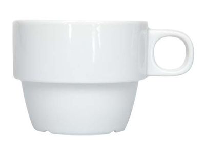 Nordika Blanc Tasse 16,5cl Set6 