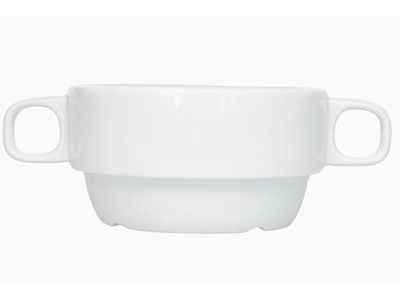Nordika Blanc Tasse A Potage 2anses Set6 25cl