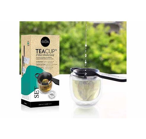 Teacup Filterhouder + Onecup Filters 60pcs - Biologisch Afbreekbaar  Finum