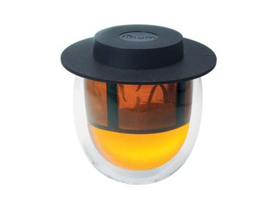 Finum Verre Dp+filtre+couv Noir 200ml Hot Glass