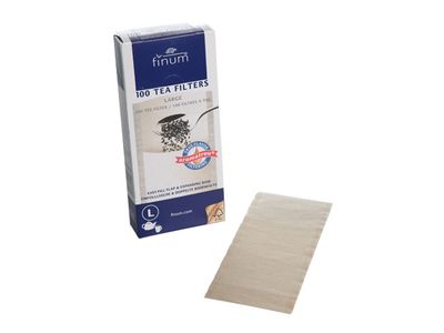 Finum 100 Filtre A Thee L-82x182-naturel Jusqu'a 6 Tasses