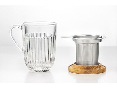 Ouessant Beker 36cl Filter En Deksel 