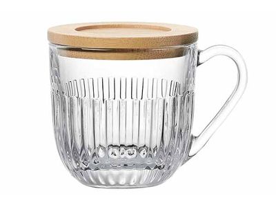 Ouessant Koffietas 27cl Set2 Met Bamboe Deksels