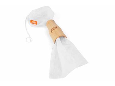 Neteldoek Met Houten Handgreep 