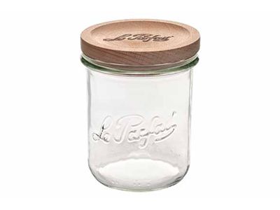 Wood Edition Conserveerpot 580ml D10xh12,6cm