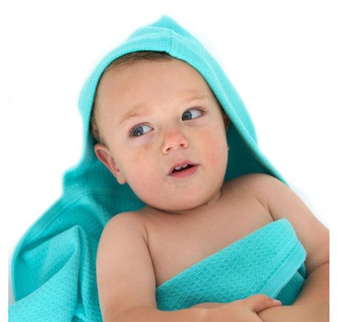 Home Baby Hooded Towel Set lagoon  Ekobo