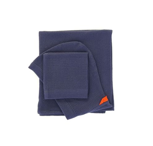 Home Baby Hooded Towel Set midnight blue  Ekobo