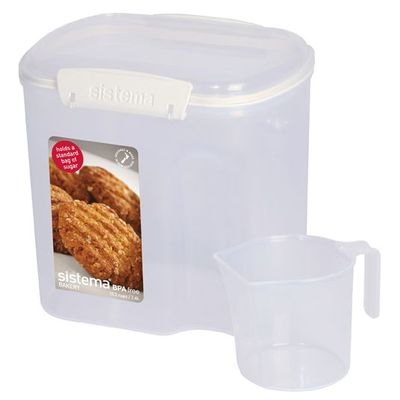 Bake It voorraaddoos met maatbeker 2.4L  Sistema