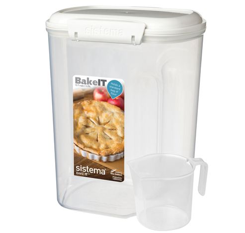 Bake It voorraaddoos met maatbeker 3.25L  Sistema