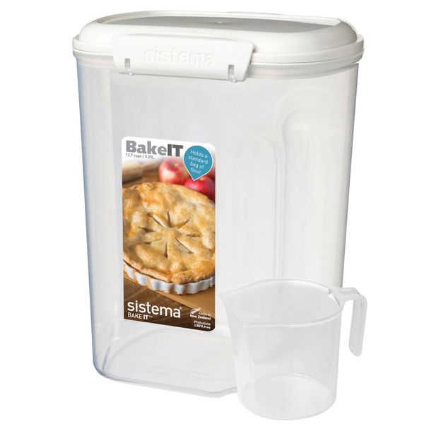 Sistema Bake It voorraaddoos met maatbeker 3.25L