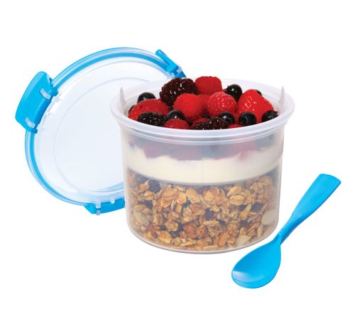 Sistema To Go ontbijtkom met compartiment Breakfast 530ml (6 ass.)  Sistema