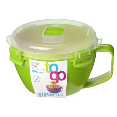 Microwave Colour noedelkom 940ml  Sistema