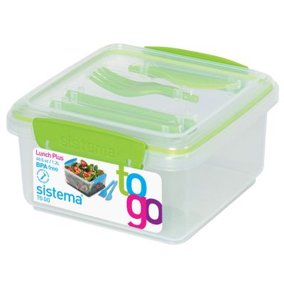 To Go lunchbox met bestek Lunch Plus 1.2L  Sistema