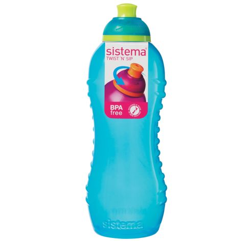 Sistema Hydrate bouteille Twist n Sip 460ml (6 ass.)  Sistema