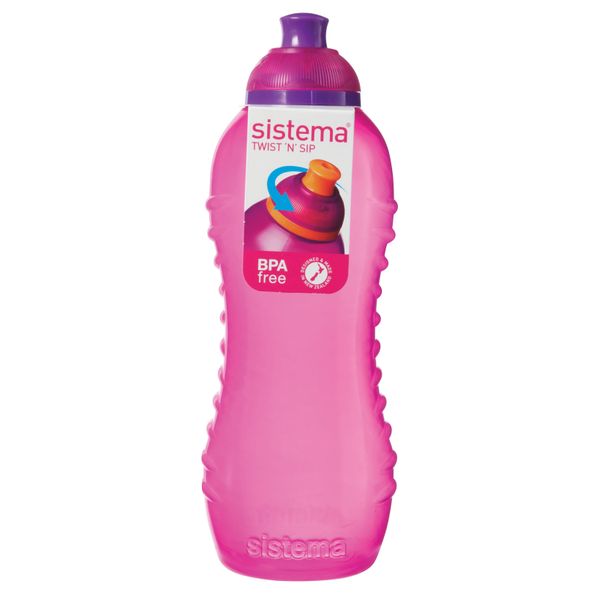 Sistema Sistema Hydrate drinkfles Twist n Sip 460ml (6 ass.)