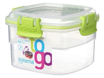 Sistema To Go boîte à snack Snacks 400ml (6 ass.)